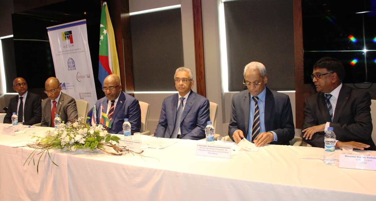 Cérémonie solennelle du Forum des Affaires Maurice-Comores
